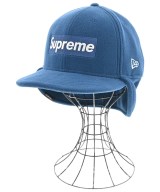 Supreme（シュプリーム）キャップ 青 サイズ:58.7cm メンズ/2200675314015
