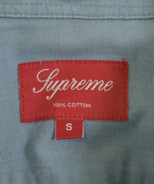 Supreme（シュプリーム）カジュアルシャツ 青 サイズ:S メンズ/2200671522018