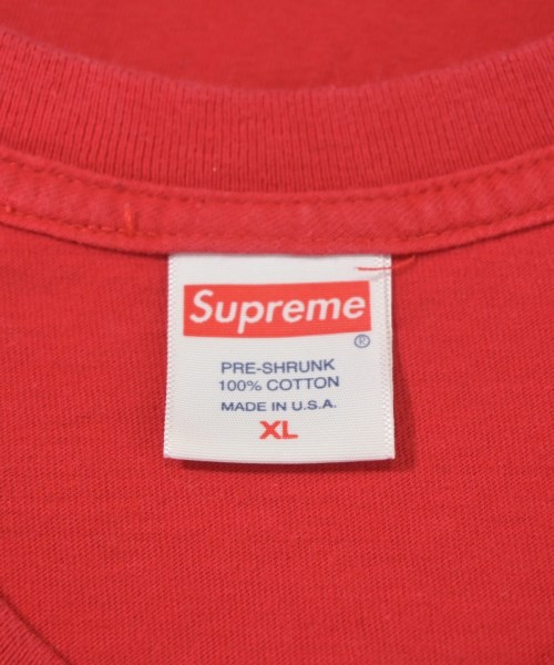 Supreme（シュプリーム）Tシャツ・カットソー 赤 サイズ:XL メンズ/2200675441025