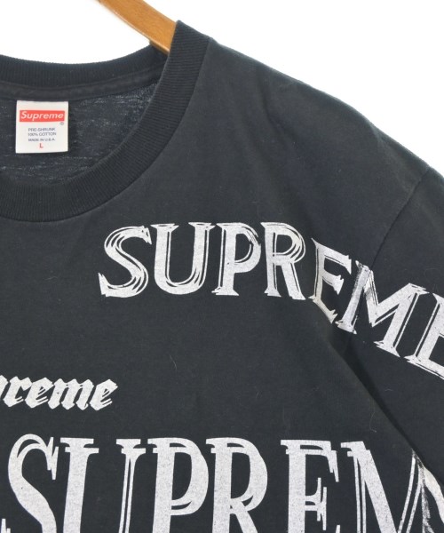 Supreme（シュプリーム）Tシャツ・カットソー 黒 サイズ:L メンズ/2200675441032