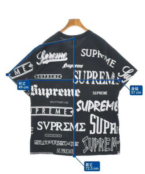 Supreme（シュプリーム）Tシャツ・カットソー 黒 サイズ:L メンズ/2200675441032
