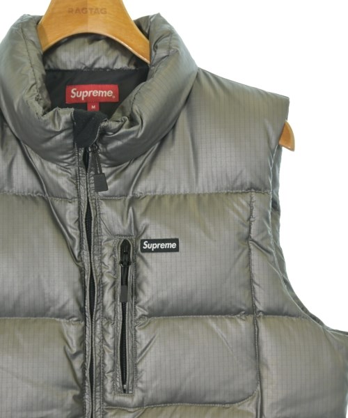 Supreme（シュプリーム）ダウンジャケット/ダウンベスト グレー サイズ:M メンズ/2200674321144