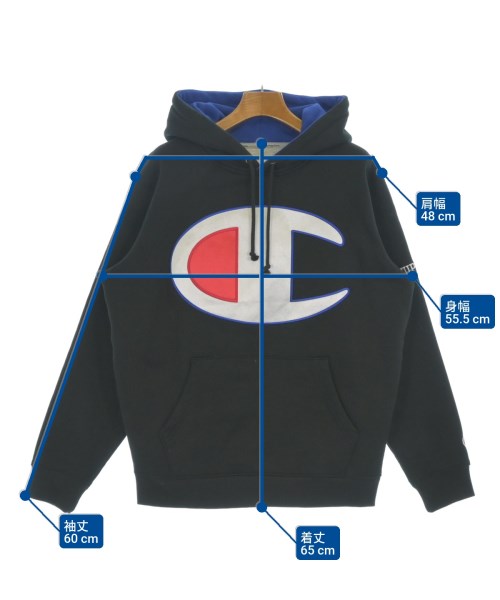 Supreme（シュプリーム）パーカー 黒 サイズ:S メンズ/2200674321199