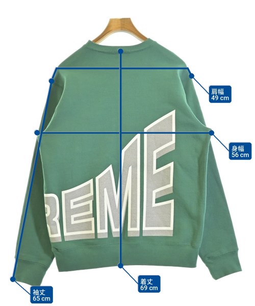 Supreme（シュプリーム）スウェット 緑 サイズ:M メンズ/2200674321274