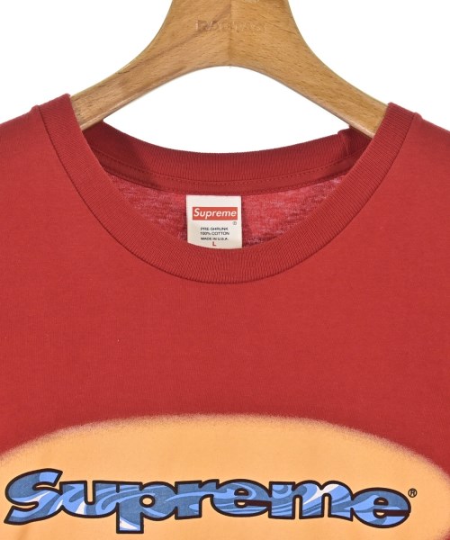 Supreme（シュプリーム）Tシャツ・カットソー 赤 サイズ:L メンズ/2200674321281