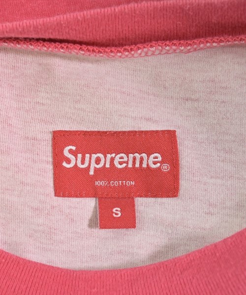 Supreme（シュプリーム）Tシャツ・カットソー ピンク サイズ:S メンズ/2200674321298