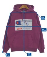 Supreme（シュプリーム）パーカー 紫 サイズ:S メンズ/2200674321366