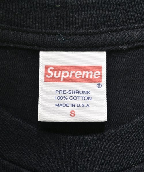 Supreme（シュプリーム）Tシャツ・カットソー 黒 サイズ:S メンズ/2200674321397