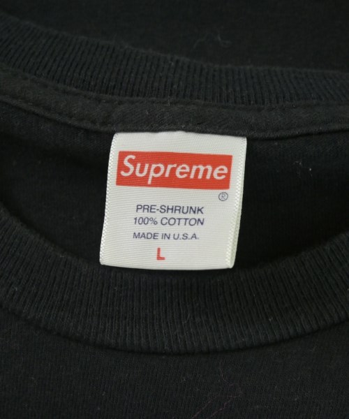 Supreme（シュプリーム）Tシャツ・カットソー 黒 サイズ:L メンズ/2200675800068