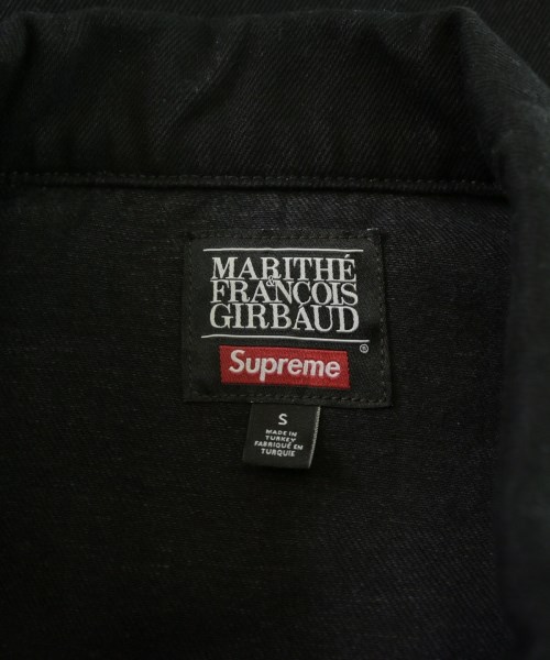 Supreme（シュプリーム）デニムジャケット 黒 サイズ:S メンズ/2200675949026