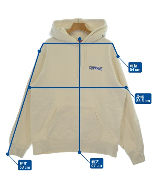 Supreme（シュプリーム）パーカー ベージュ サイズ:-(XL位) メンズ/2200665127014