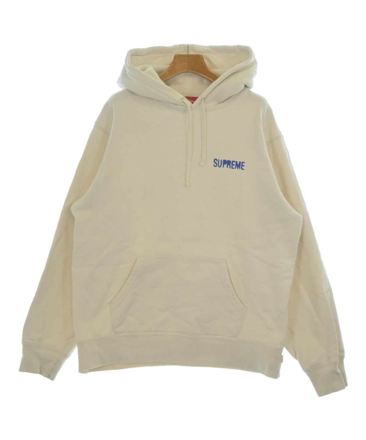 SUPREME ベージュ フード付きパーカー Supreme（シュプリーム）パーカー ベージュ サイズ:-(XL位) メンズ