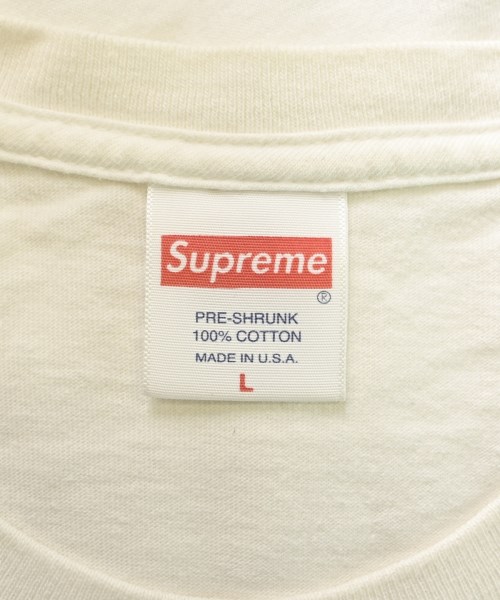 Supreme（シュプリーム）Tシャツ・カットソー 白 サイズ:L メンズ/2200676276046
