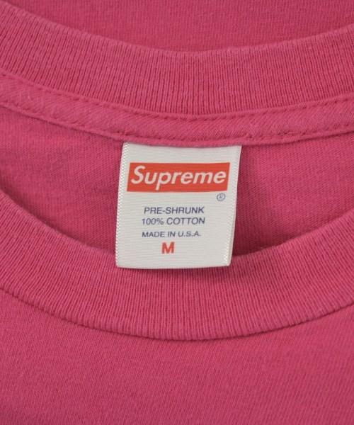 Supreme（シュプリーム）Tシャツ・カットソー ピンク サイズ:M メンズ/2200676419016