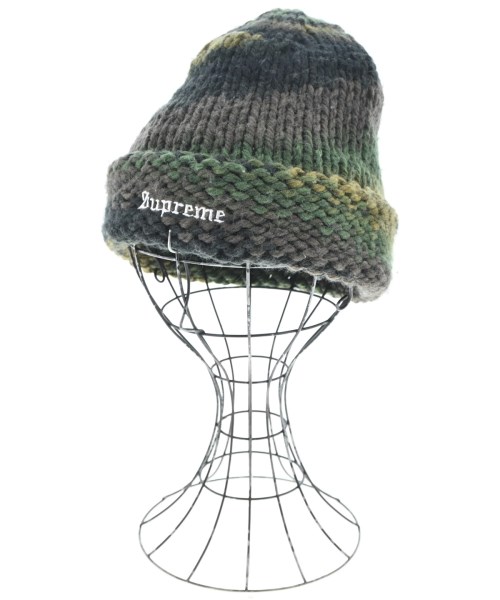 Supreme(シュプリーム)ニットキャップ・ビーニー カーキ サイズ:-/2200675015011