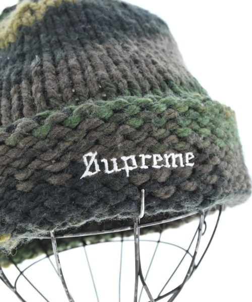 Supreme（シュプリーム）ニットキャップ・ビーニー カーキ サイズ:- メンズ/2200675015011