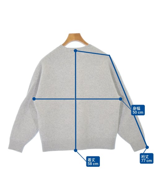 Supreme（シュプリーム）ニット・セーター グレー サイズ:M メンズ/2200673600103