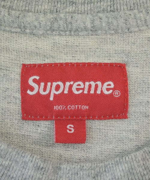 Supreme（シュプリーム）Tシャツ・カットソー グレー サイズ:S メンズ/2200677188041