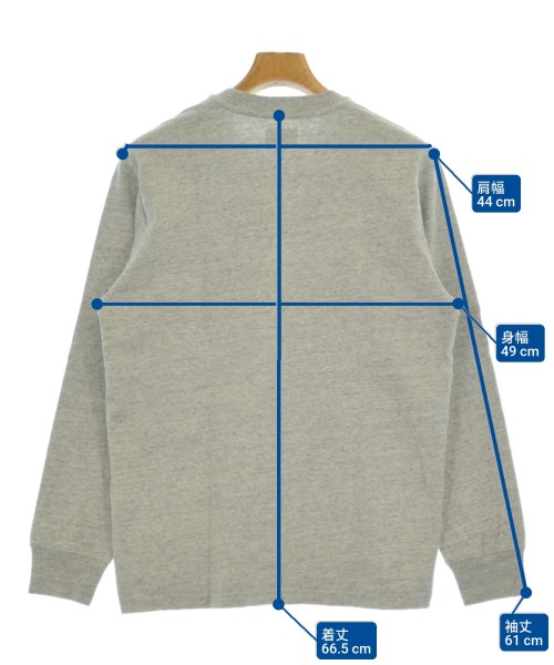 Supreme（シュプリーム）Tシャツ・カットソー グレー サイズ:S メンズ/2200677188058