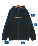 Supreme（シュプリーム）パーカー 黒 サイズ:XL メンズ/2200677205021