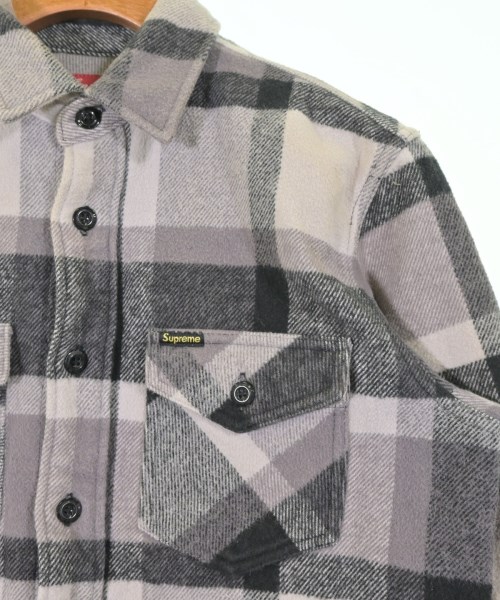 Supreme（シュプリーム）カジュアルシャツ グレー サイズ:S メンズ/2200671333492