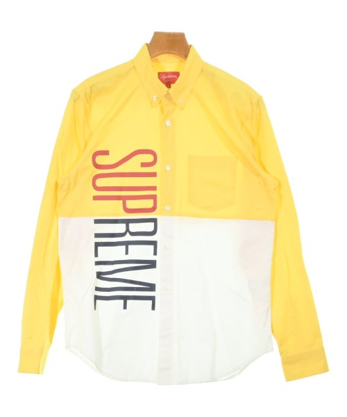 Supreme(シュプリーム)カジュアルシャツ 黄 サイズ:S/2200671333508