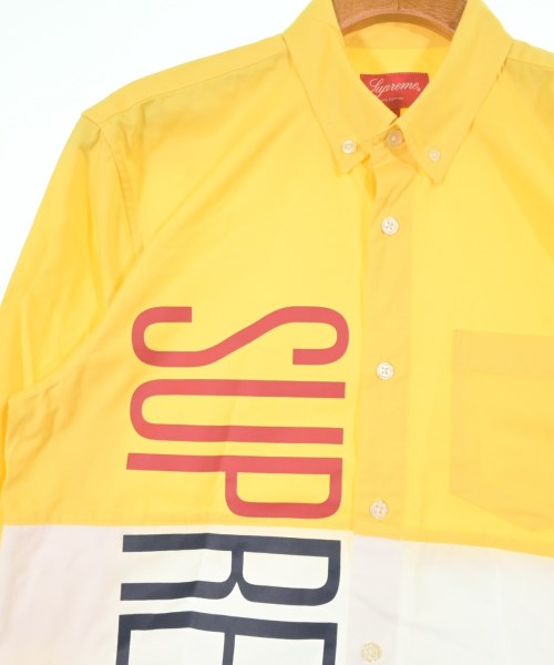 Supreme（シュプリーム）カジュアルシャツ 黄 サイズ:S メンズ/2200671333508