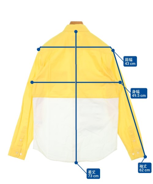 Supreme（シュプリーム）カジュアルシャツ 黄 サイズ:S メンズ/2200671333508