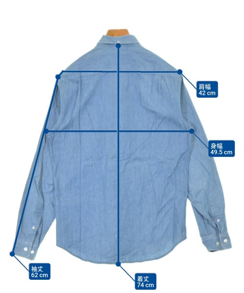 Supreme（シュプリーム）カジュアルシャツ 青 サイズ:S メンズ/2200671333522