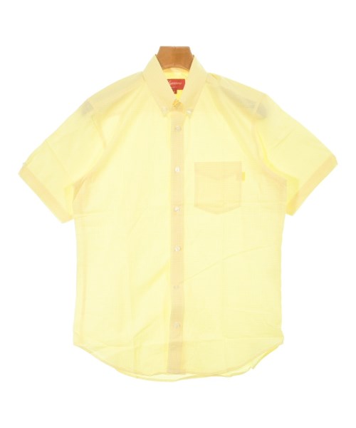 Supreme(シュプリーム)カジュアルシャツ 黄 サイズ:S/2200671333539