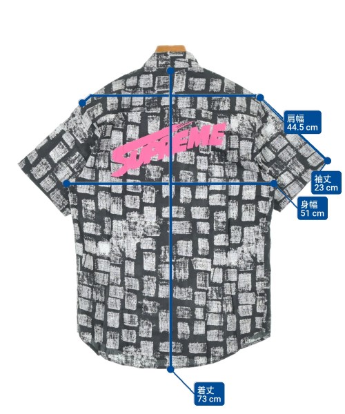 Supreme（シュプリーム）カジュアルシャツ 黒 サイズ:S メンズ/2200671333560