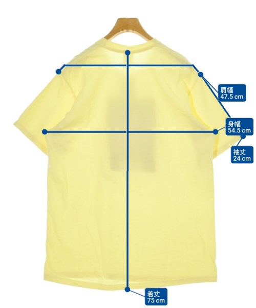 Supreme（シュプリーム）Tシャツ・カットソー 黄 サイズ:L メンズ/2200677461014