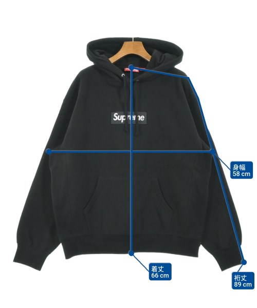 Supreme（シュプリーム）パーカー 黒 サイズ:M メンズ/2200677501017