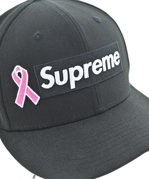 Supreme（シュプリーム）キャップ 黒 サイズ:59.6cm メンズ/2200677512020
