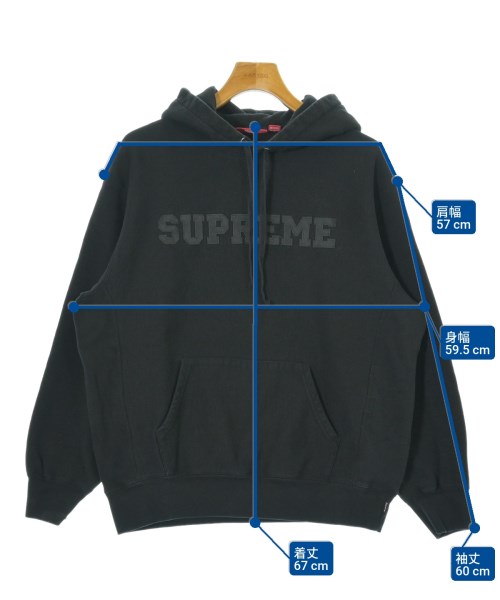 Supreme（シュプリーム）パーカー 黒 サイズ:M メンズ/2200677550077