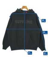 Supreme（シュプリーム）パーカー 黒 サイズ:M メンズ/2200677550077