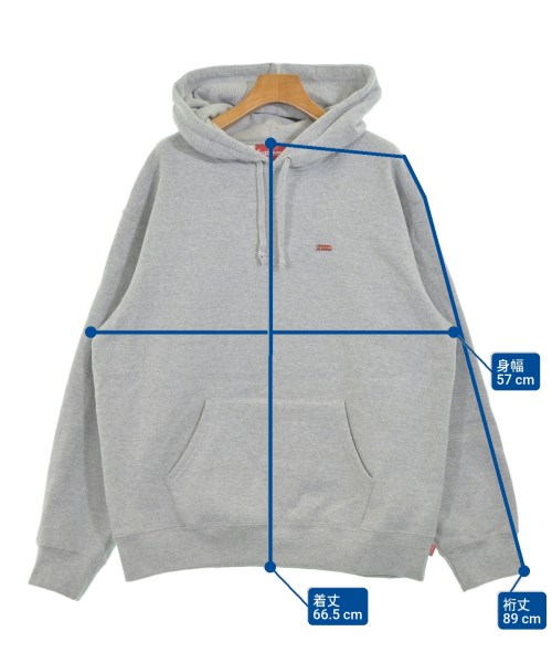 Supreme（シュプリーム）パーカー グレー サイズ:M メンズ/2200677750026