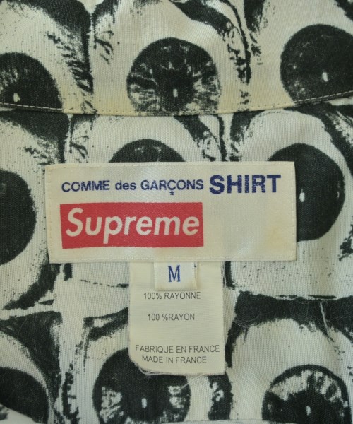 Supreme（シュプリーム）カジュアルシャツ 白 サイズ:M メンズ/2200677766140