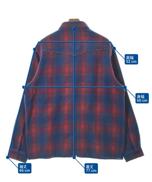 Supreme（シュプリーム）カジュアルシャツ 青 サイズ:XL メンズ/2200677800011