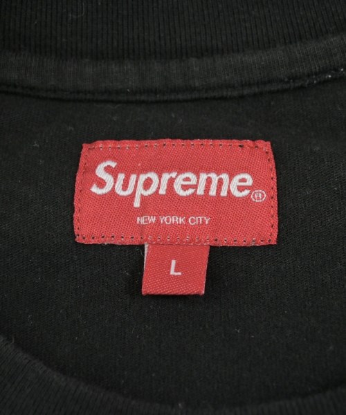 Supreme（シュプリーム）Tシャツ・カットソー 黒 サイズ:L メンズ/2200677835068