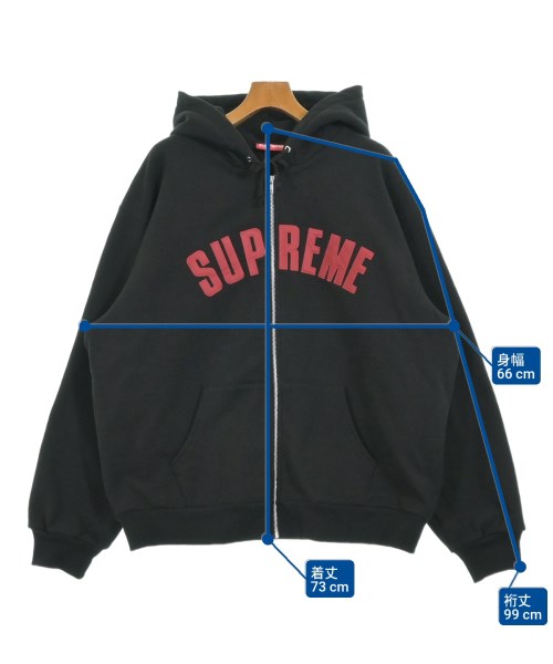Supreme（シュプリーム）パーカー 黒 サイズ:XL メンズ/2200677912028