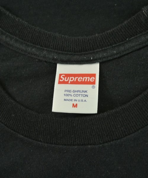 Supreme（シュプリーム）Tシャツ・カットソー 黒 サイズ:M メンズ/2200678072127