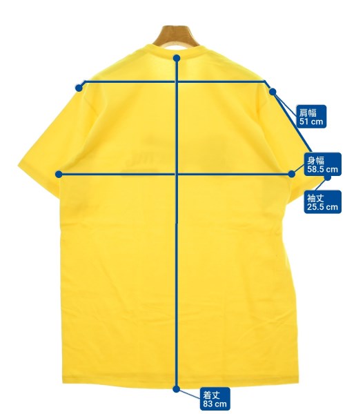 Supreme（シュプリーム）Tシャツ・カットソー 黄 サイズ:L メンズ/2200678499030