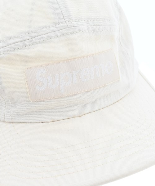 Supreme（シュプリーム）キャップ 白 サイズ:58cm メンズ/2200678511138