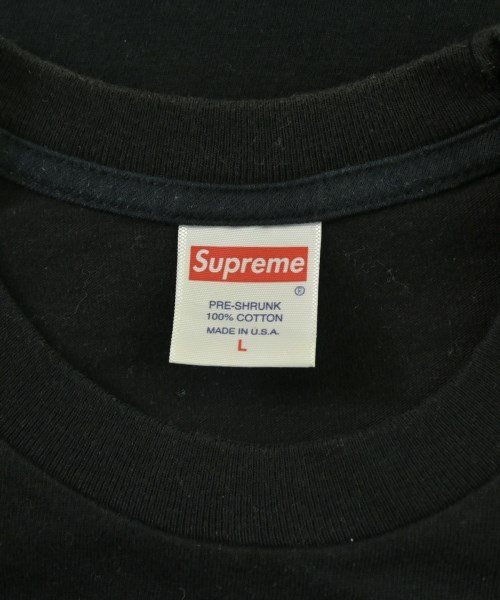 Supreme（シュプリーム）Tシャツ・カットソー 黒 サイズ:L メンズ/2200678568019