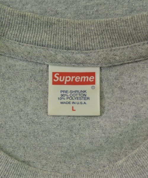 Supreme（シュプリーム）Tシャツ・カットソー グレー サイズ:L メンズ/2200678568026