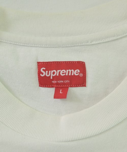 Supreme（シュプリーム）Tシャツ・カットソー 白 サイズ:L メンズ/2200678568040