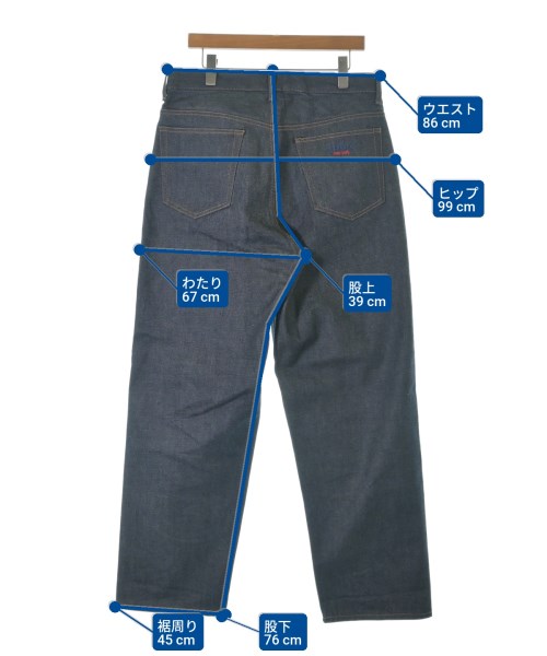 Supreme（シュプリーム）デニムパンツ 紺 サイズ:32(L位) メンズ/2200678568095