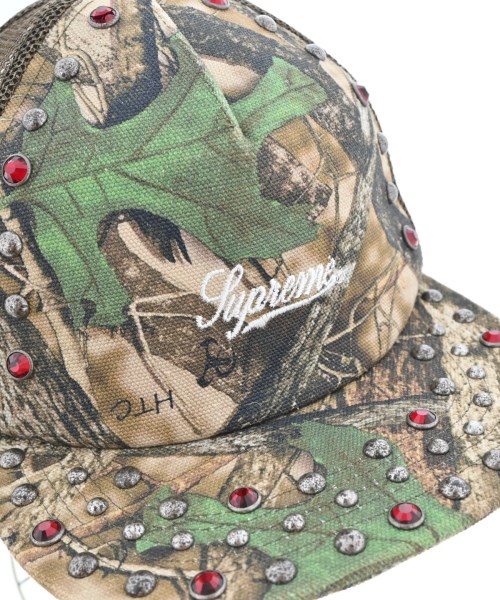 Supreme（シュプリーム）キャップ 茶 サイズ:58cm メンズ/2200678568132