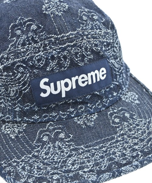 Supreme（シュプリーム）キャップ 紺 サイズ:58cm メンズ/2200678733240